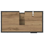 Badezimmerschrank Artisan-Eiche 65 x 33 x 60 cm Holzwerkstoff