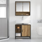 Badezimmerschrank Artisan-Eiche 65 x 33 x 60 cm Holzwerkstoff