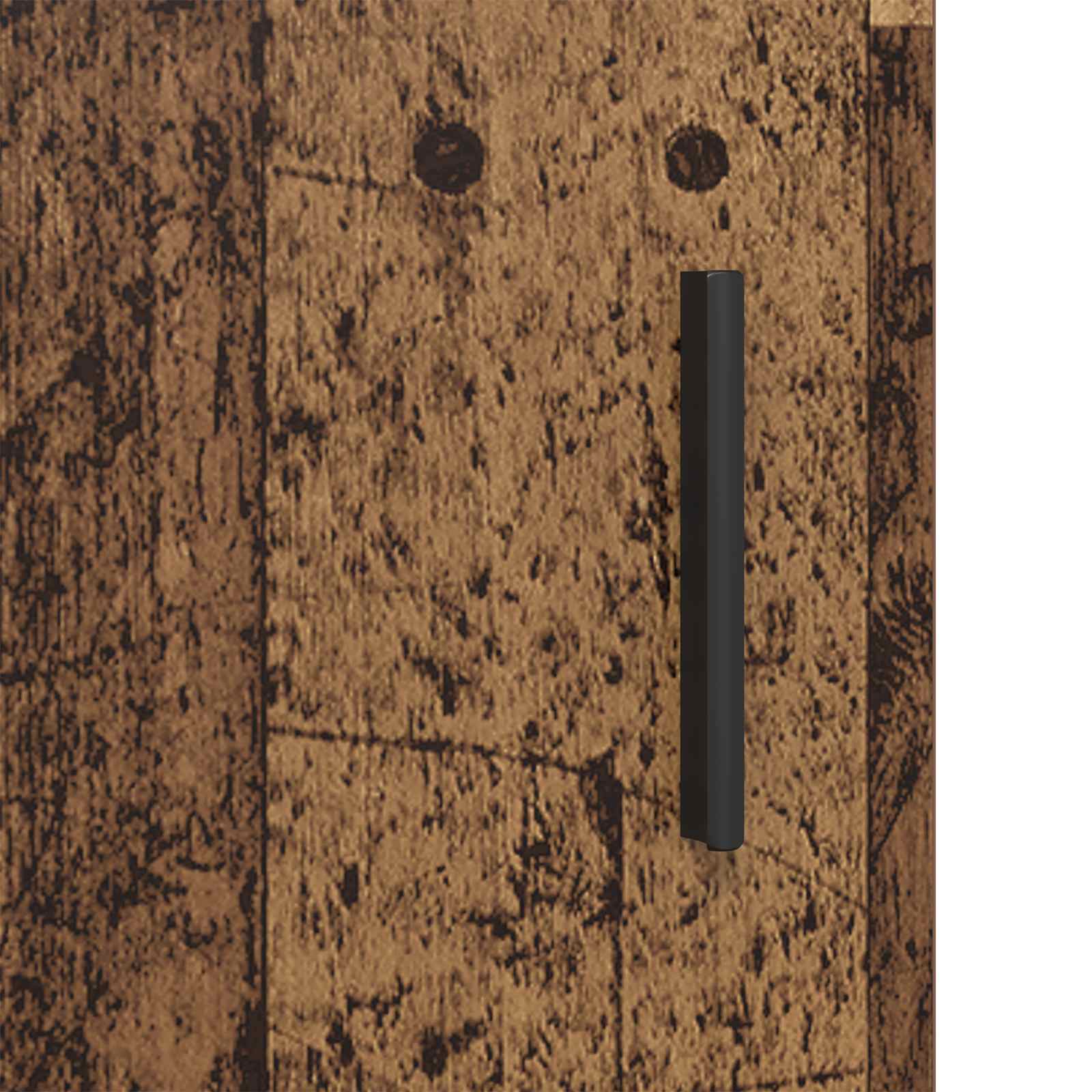 Badezimmerschrank mit Tür Altholz 80 x 33 x 60 cm Holzwerkstoff