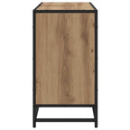 Badezimmerschrank Artisan-Eiche 80 x 33 x 60 cm Holzwerkstoff