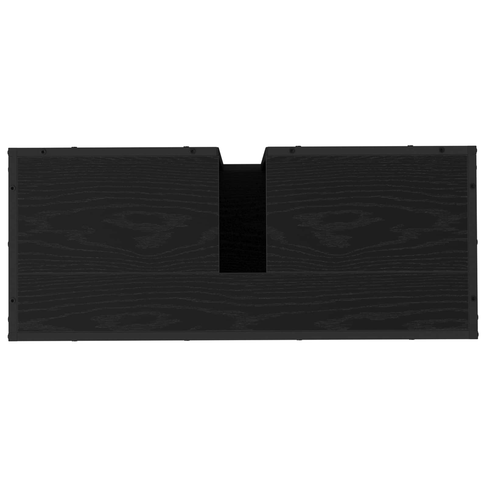 Badezimmerschrank mit Tür Schwarz Eichen-Optik 80 x 33 x 60 cm