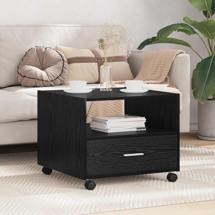 Couchtisch Schwarze Eiche 55 x 55 x 45 cm Holzwerkstoff