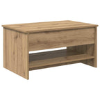Couchtisch Artisan-Eiche 80 x 50,5 x 41,5 cm Holzwerkstoff