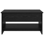 Couchtisch Schwarz Eichen-Optik 80 x 50,5 x 41,5 cm