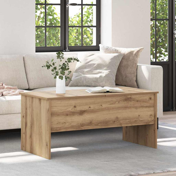 Couchtisch Eiche handwerklich 102 x 50,5 x 46,5 cm