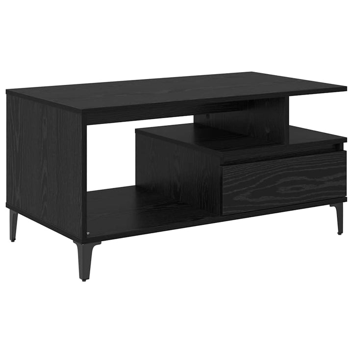 Couchtisch Schwarze Eiche 90 x 49 x 45 cm Holzwerkstoff