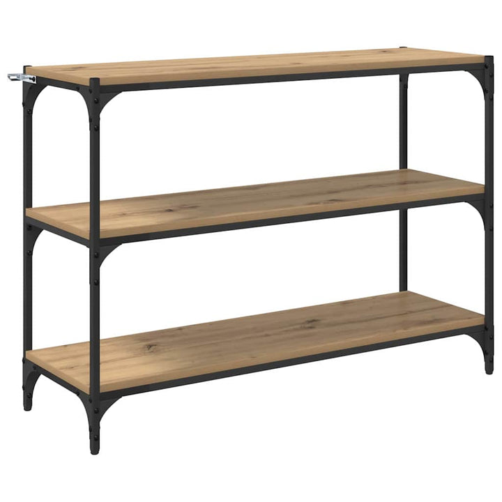 Bücherregal Eiche handwerklich 100 x 33 x 71 cm Holzwerkstoff