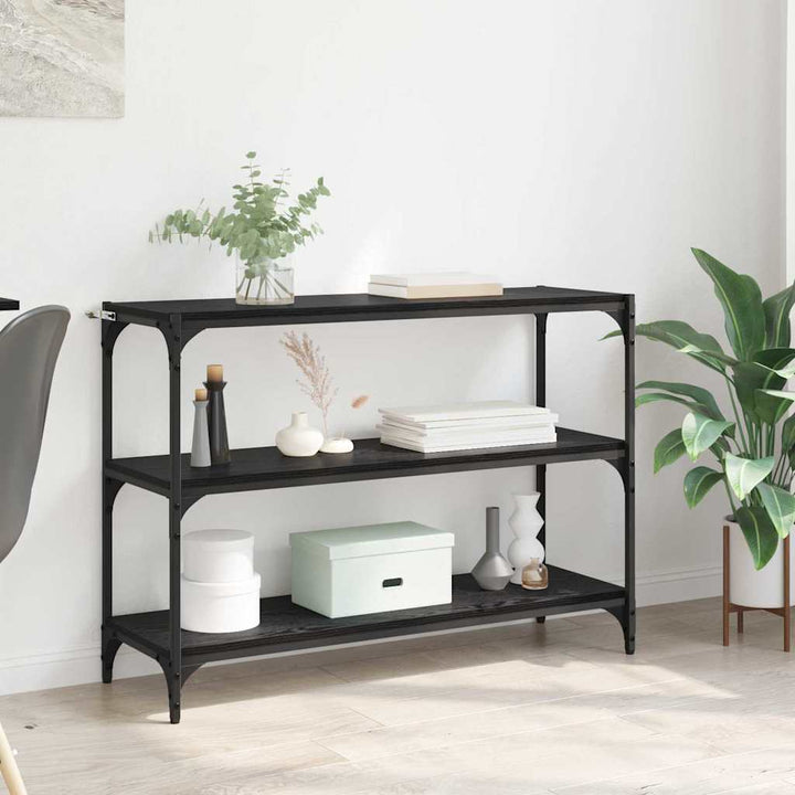 Bücherregal Schwarze Eiche Holzwerkstoff