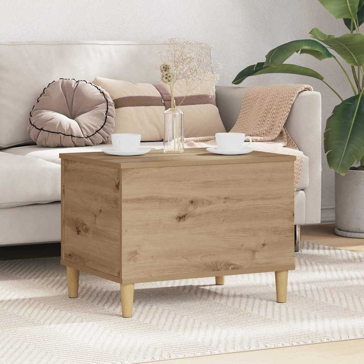 Nachttisch Eiche handwerklich 60 x 44.5 x 45 cm Holzwerkstoff