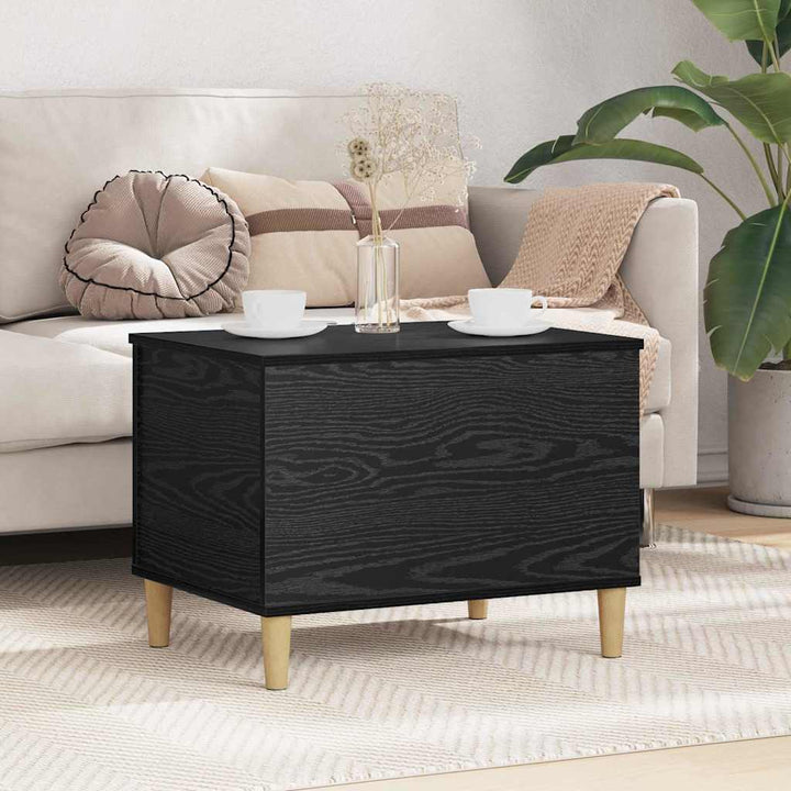 Nachttisch Schwarze Eiche 60 x 44.5 x 45 cm Holzwerkstoff