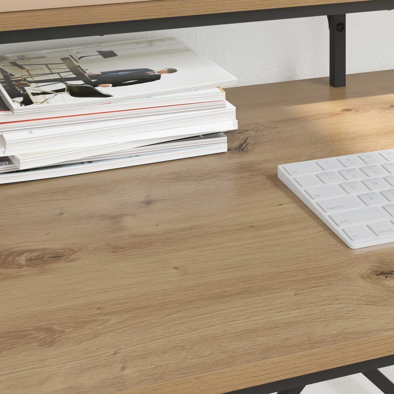 Schreibtisch Artisan-Eiche 80 x 50 x 90 cm Holzwerkstoff