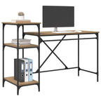 Schreibtisch Artisan-Eiche 135 x 50 x 90 cm Holzwerkstoff