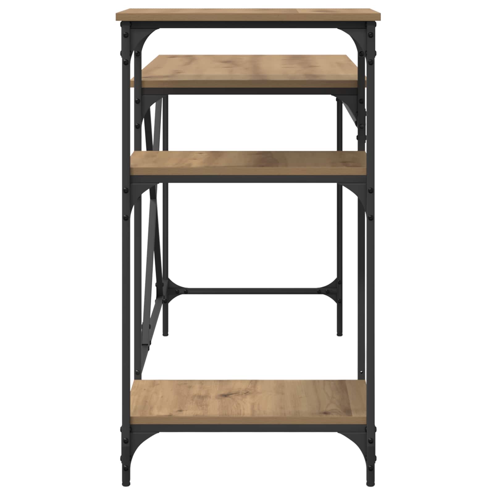 Schreibtisch Artisan-Eiche 135 x 50 x 90 cm Holzwerkstoff