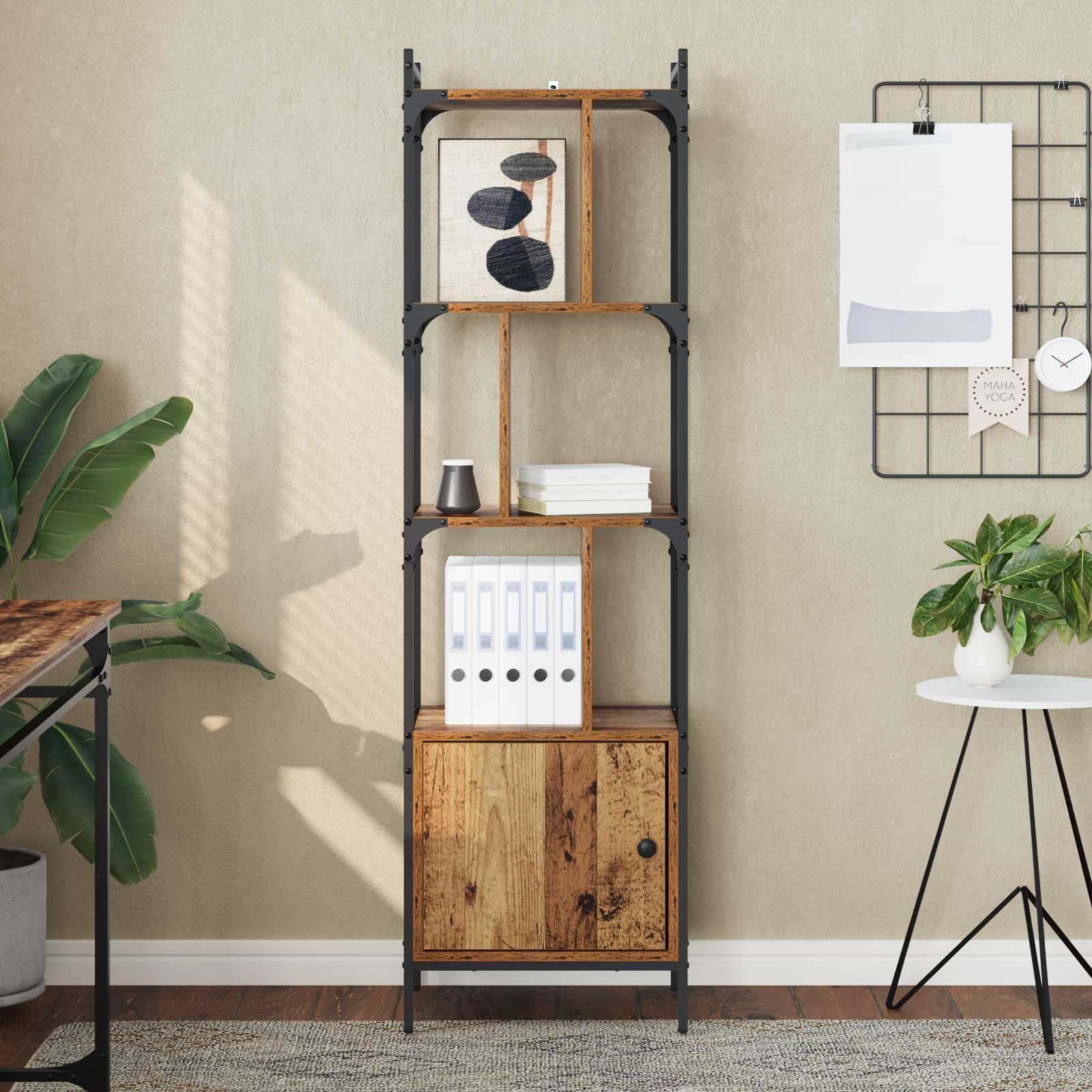 Bücherregal Altholz 44,5 x 30 x 154,5 cm Holzwerkstoff
