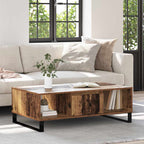 Couchtisch Altholz 104 x 60 x 35 cm Holzwerkstoff