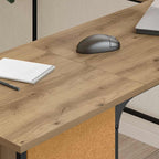 Schreibtisch Artisan-Eiche 141 x 141 x 75 cm Holzwerkstoff