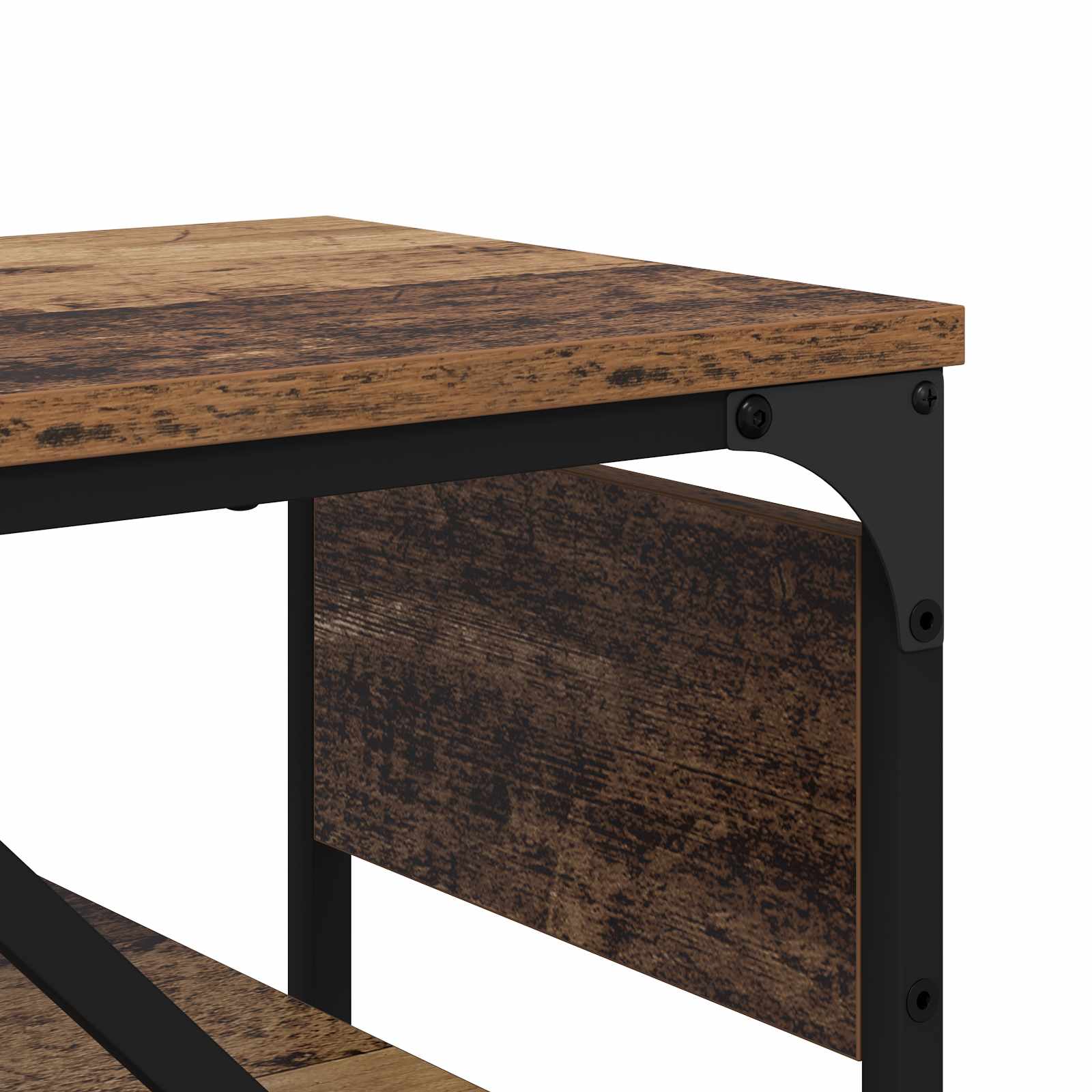 Konsolentisch Altholz 105x30x75cm Holzwerkstoff