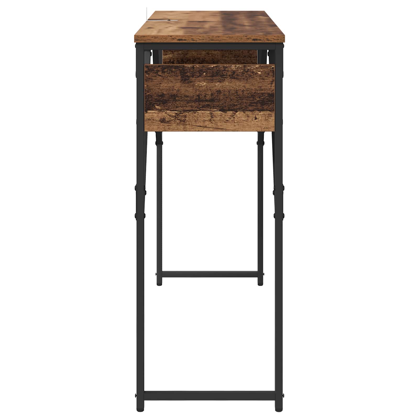 Konsolentisch Altholz 105x30x75cm Holzwerkstoff