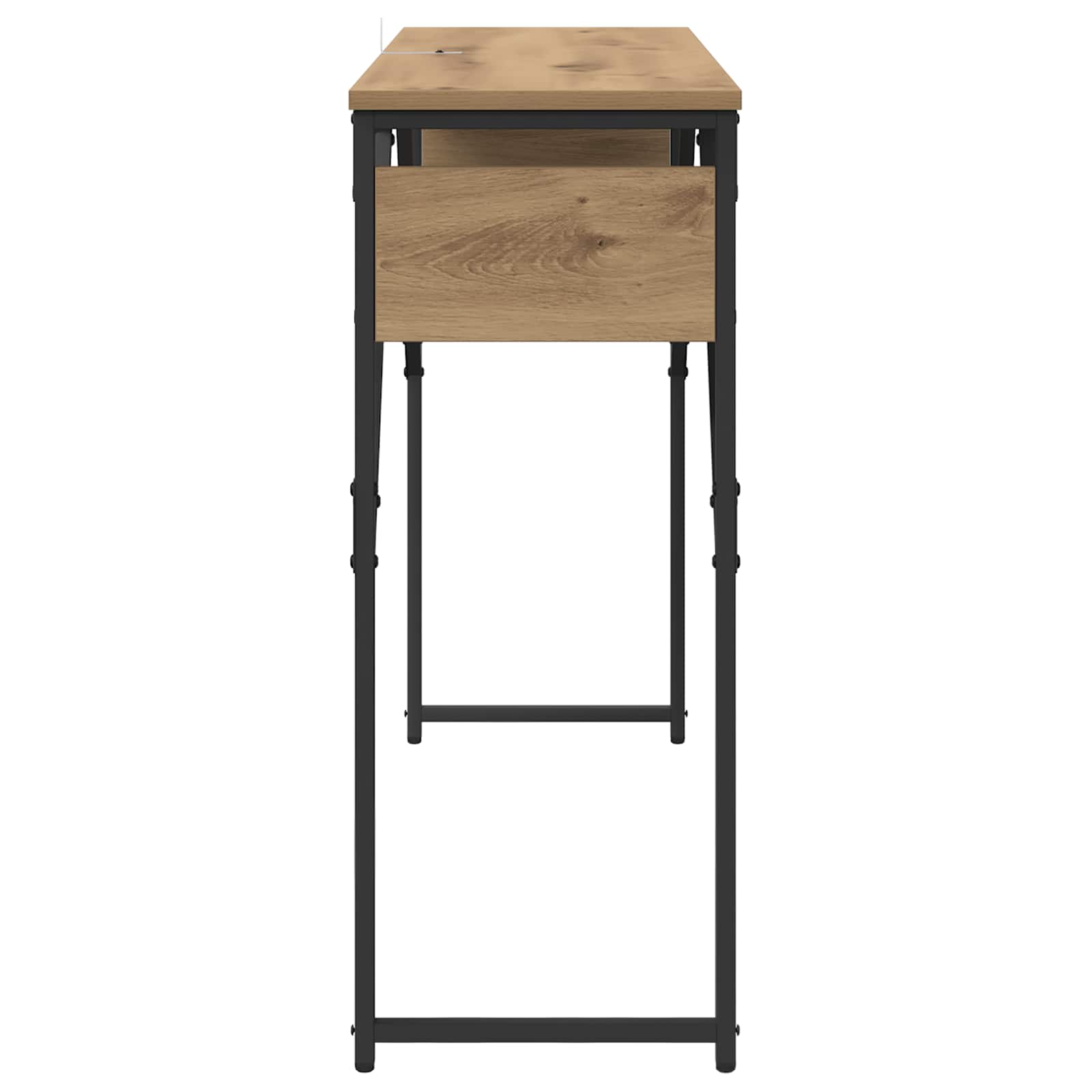 Konsolentisch Artisan-Eiche 105x30x75cm Holzwerkstoff