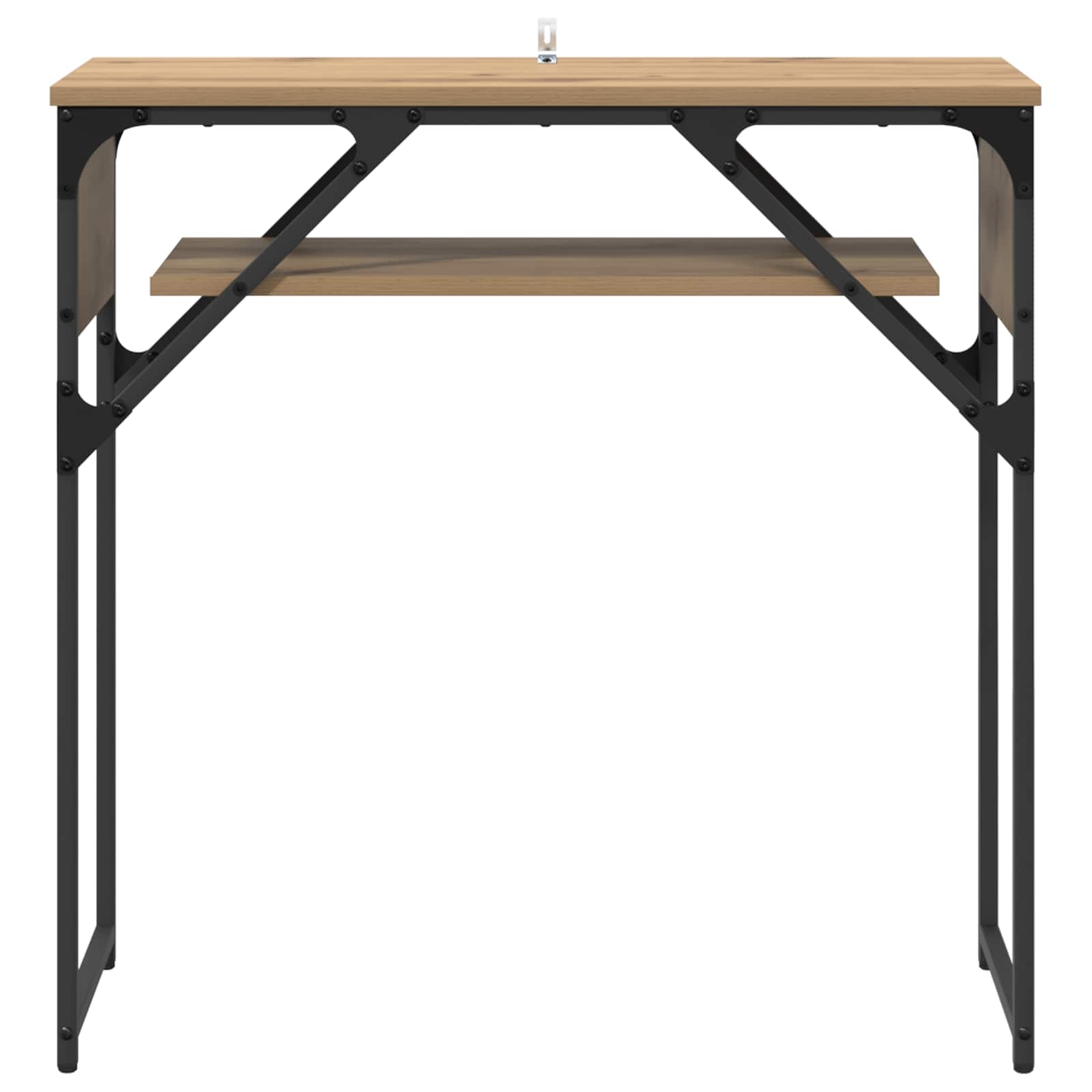 Konsolentisch Artisan-Eiche 75x30x75cm Holzwerkstoff