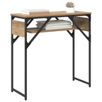 Konsolentisch Artisan-Eiche 75x30x75cm Holzwerkstoff