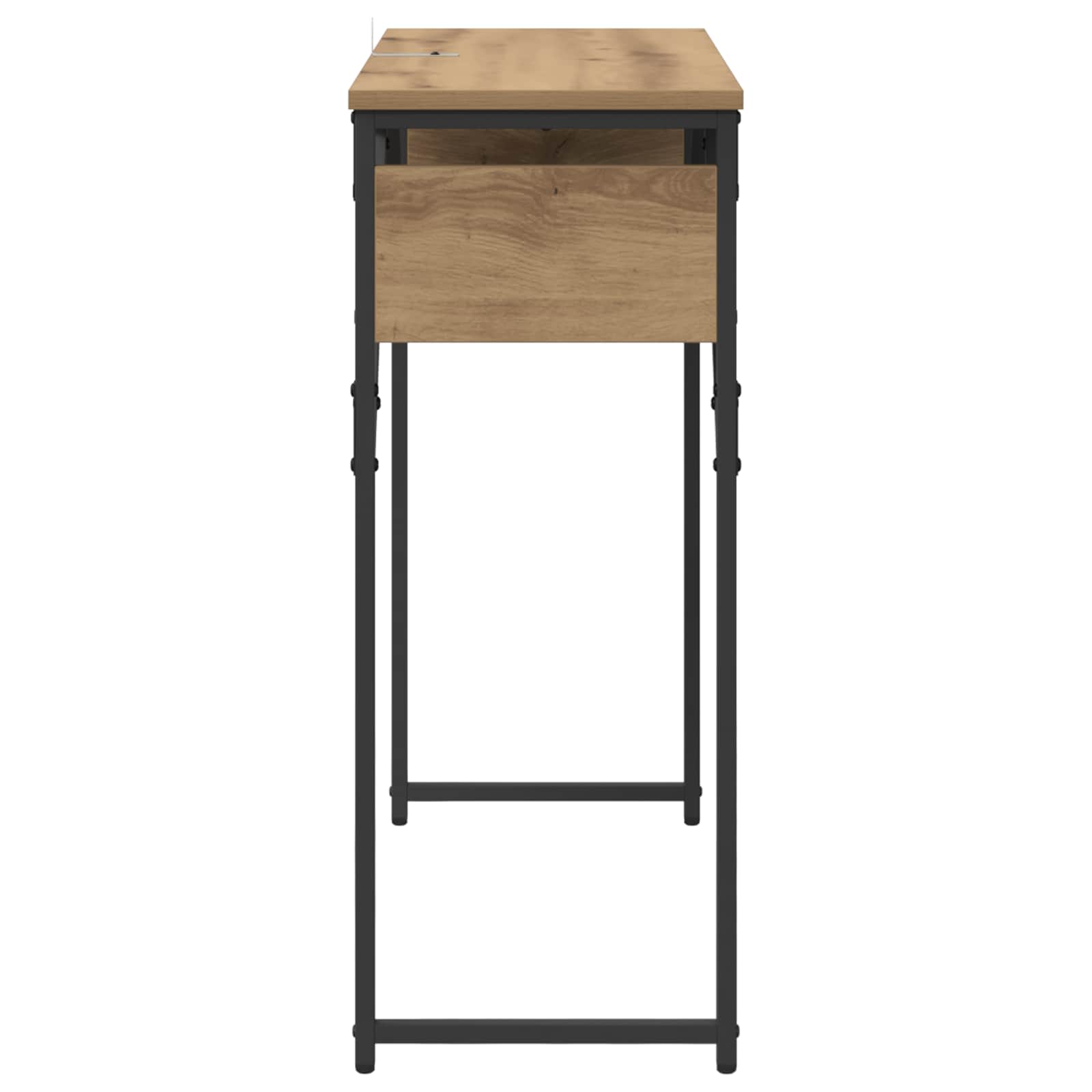 Konsolentisch Artisan-Eiche 75x30x75cm Holzwerkstoff