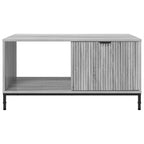 Couchtisch Graues Sonoma 90 x 49 x 46 cm Holzwerkstoff