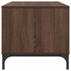 Couchtisch Braun Eichen-Optik 90 x 49 x 46 cm Holzwerkstoff