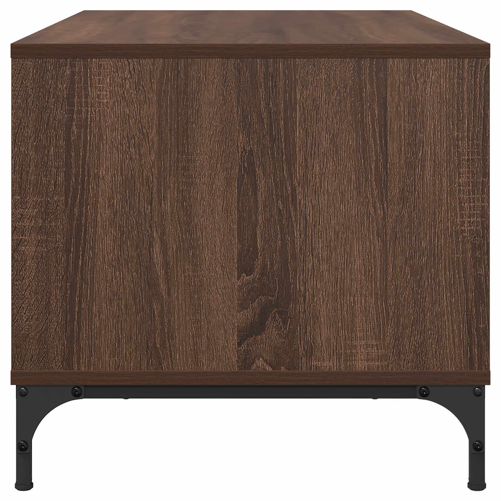 Couchtisch Braun Eichen-Optik 90 x 49 x 46 cm Holzwerkstoff