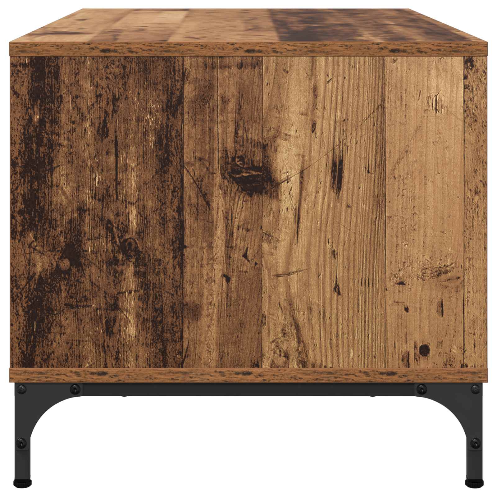 Couchtisch mit Schubladen Altholz 90 x 49 x 46 cm Holzwerkstoff