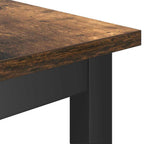 Esstischbank Geräucherte Eiche 100 x 32,5 x 48,5 cm