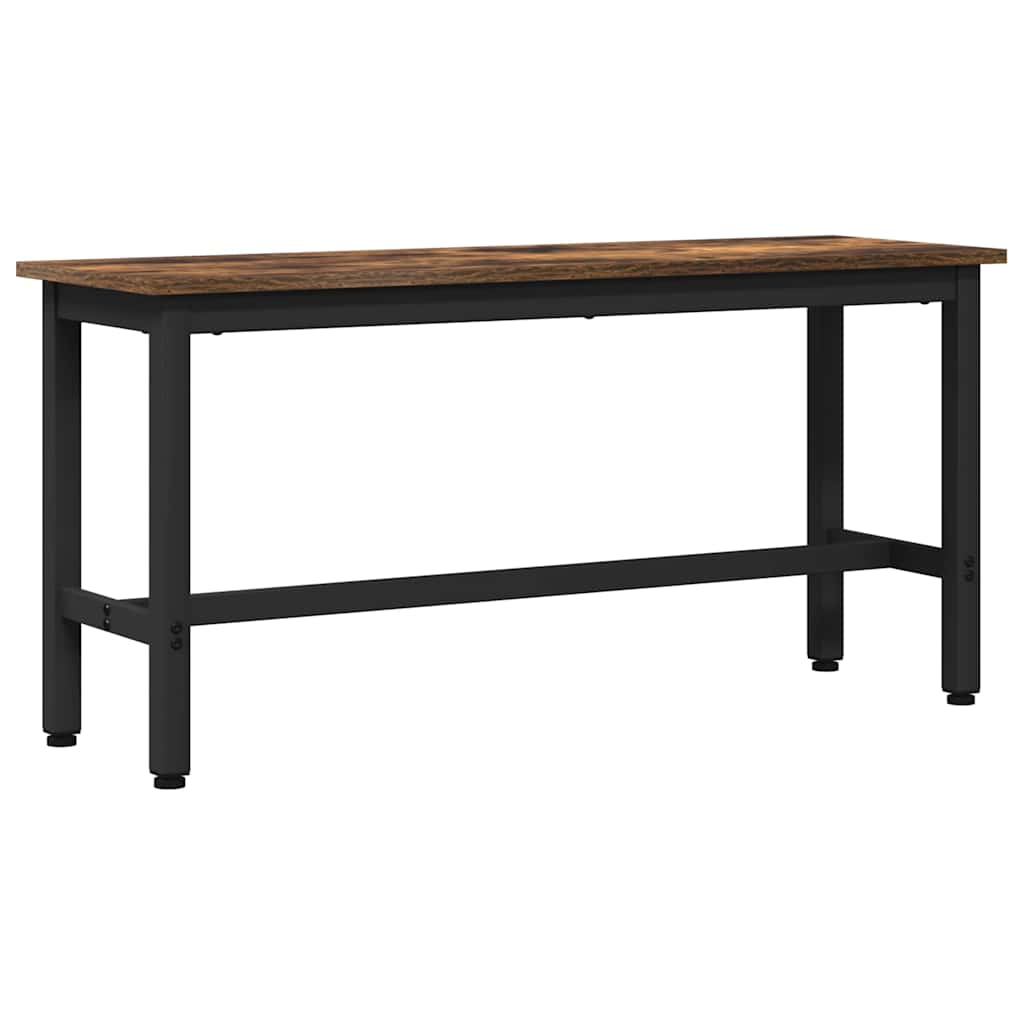 Esstischbank Geräucherte Eiche 100 x 32,5 x 48,5 cm