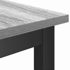 Esstischbank Graues Sonoma 100 x 32,5 x 48,5 cm