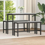 Esstischbank Graues Sonoma 100 x 32,5 x 48,5 cm