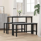 Esstischbank Graues Sonoma 100 x 32,5 x 48,5 cm