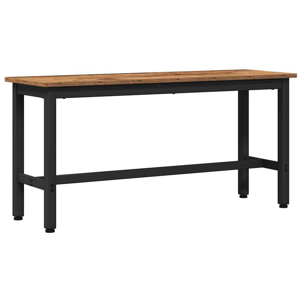 Esstischbank 2 pcs Altholz 100 x 32,5 x 48,5 cm