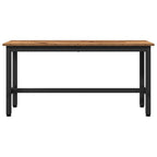 Esstischbank 2 pcs Altholz 100 x 32,5 x 48,5 cm