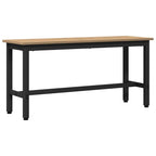 Esstischbank 2 pcs Artisan-Eiche 100 x 32,5 x 48,5 cm