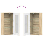 Holzschrank Sonoma-Eiche 50 x 29 x 100 cm Holzwerkstoff