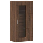Holzschrank Braun Eichen-Optik 50 x 29 x 100 cm Holzwerkstoff