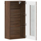 Holzschrank Braun Eichen-Optik 50 x 29 x 100 cm Holzwerkstoff