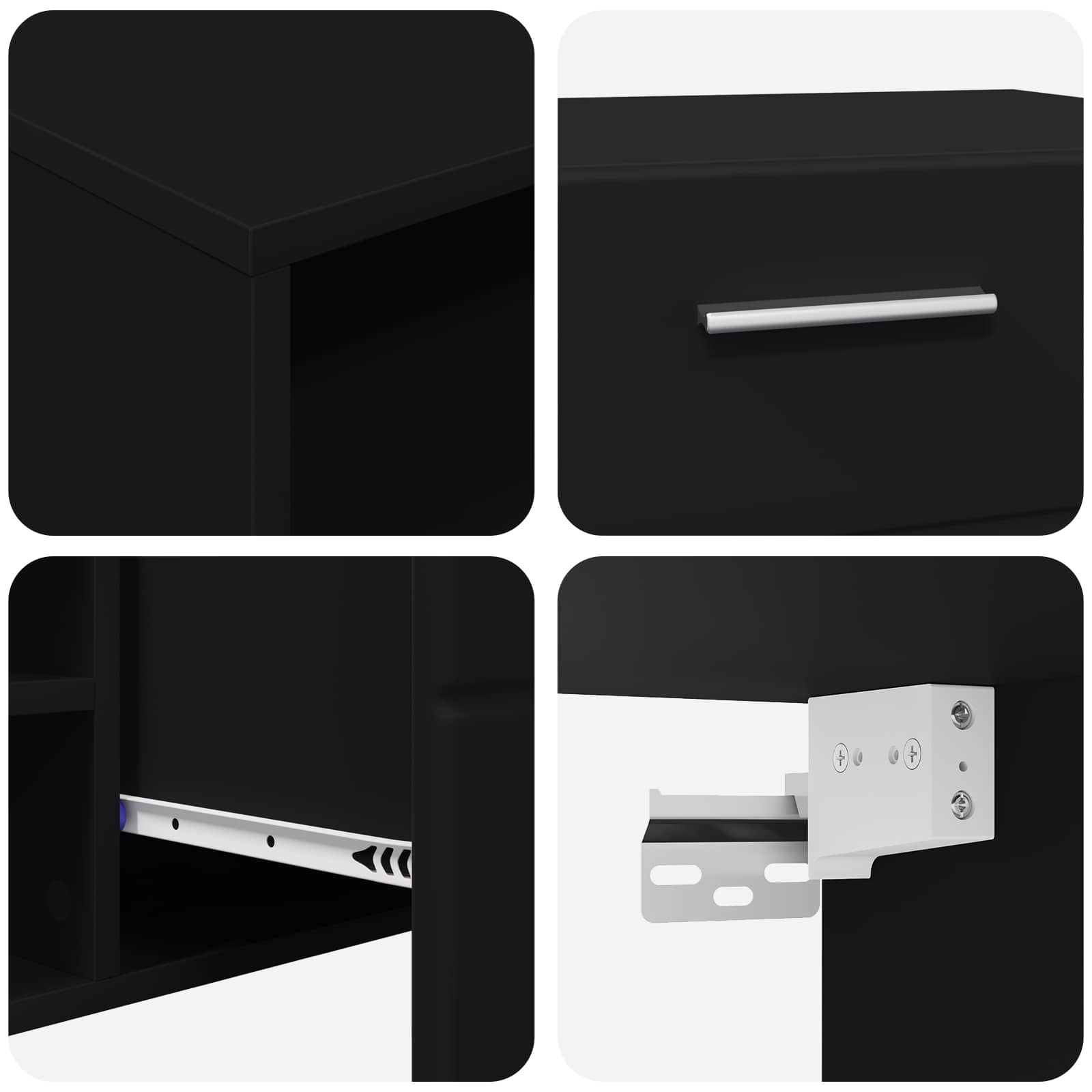 Holzschrank Wandmontiert Schwarz 150 x 39 x 30 cm Holzwerkstoff