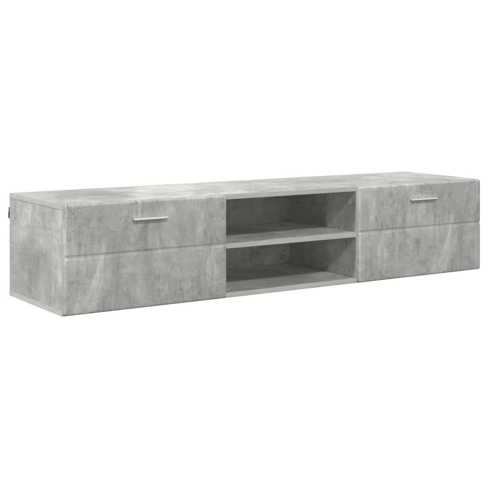 Holzschrank Hochglanz Weiß 150 x 39 x 30 cm Holzwerkstoff