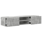 Holzschrank Hochglanz Weiß 150 x 39 x 30 cm Holzwerkstoff