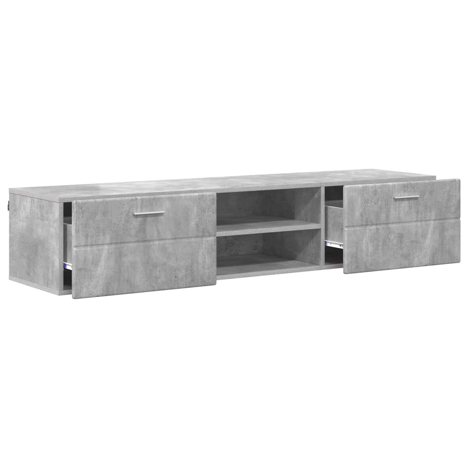 Holzschrank Hochglanz Weiß 150 x 39 x 30 cm Holzwerkstoff