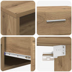 Holzschrank Artisan-Eiche 100,5 x 39 x 30 cm Holzwerkstoff