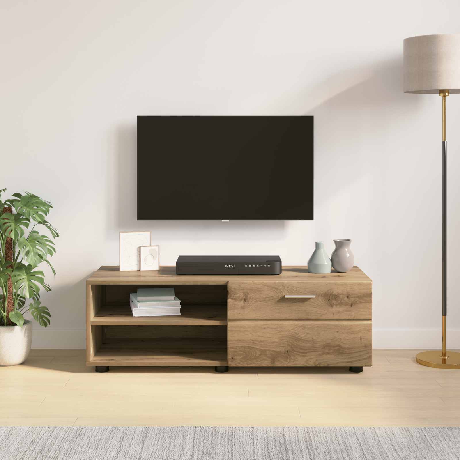 Holzschrank Artisan-Eiche 100,5 x 39 x 30 cm Holzwerkstoff