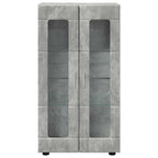 Sideboard FLORIN Beton Grau 55,5 x 29 x 100 cm Holzwerkstoff