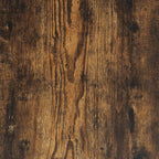 Sideboard mit Regal FLORIN Geräucherte Eiche 55,5 x 29 x 100 cm