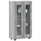 Sideboard FLORIN Graues Sonoma 55,5 x 29 x 100 cm Holzwerkstoff